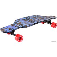 Лонгборд Y-Scoo Longboard Shark TIR 31 (синий камуфляж/красный)