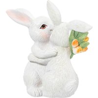 Статуэтка Elan Gallery Кролики с тюльпанами 210202