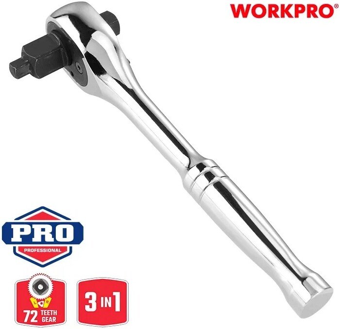 

Вороток с трещоткой Workpro WP271014