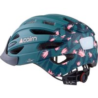 Cпортивный шлем Cairn Fusion LED USB (M, синий/розовый)