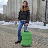 Чемодан Polar Р1914 53 см (зеленый)