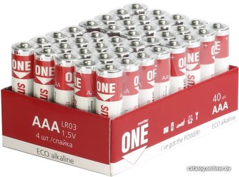 Батарейка SmartBuy One AAA 40шт. LR03