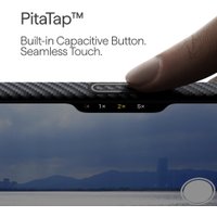 Чехол для телефона Pitaka Ultra-Slim для iPhone 17 Pro Max (600D Black/Grey Twill)