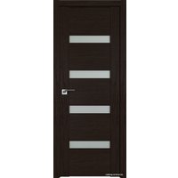 Межкомнатная дверь ProfilDoors 2.81XN R 70x200 (дарк браун, стекло матовое)