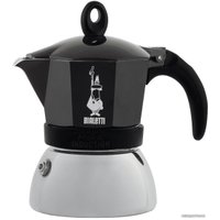 Гейзерная кофеварка Bialetti Moka Induction (6 порций, черный)