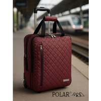 Сумка-тележка Polar 7058.1 стежка (бордовый)