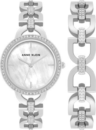 

Наручные часы с украшением Anne Klein 4105SVST