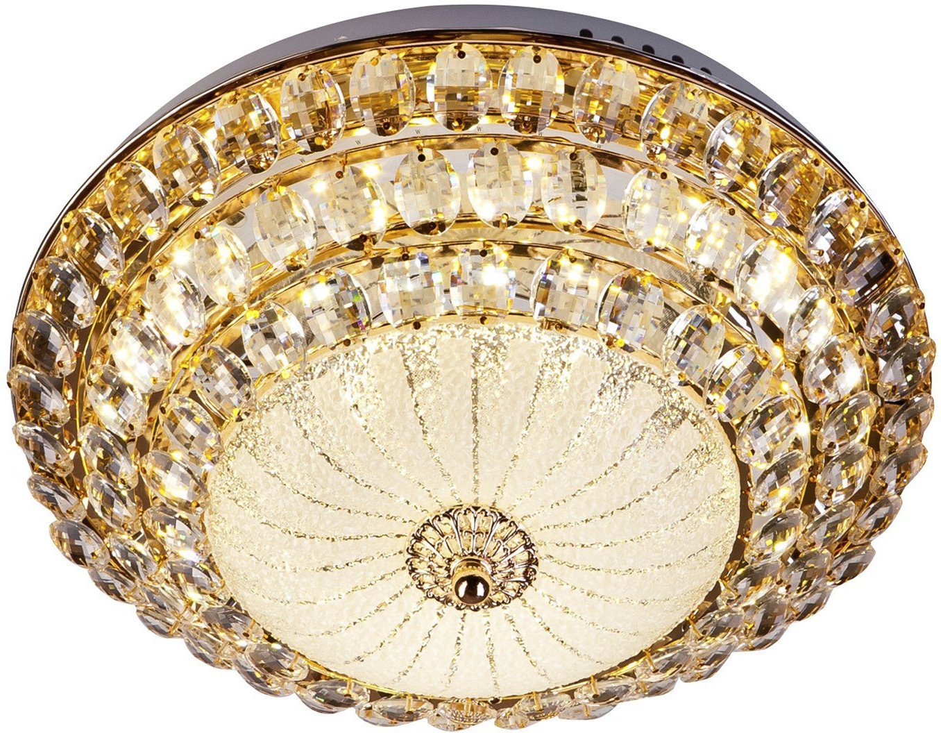 

Припотолочная люстра LED4U L1101-350 GD