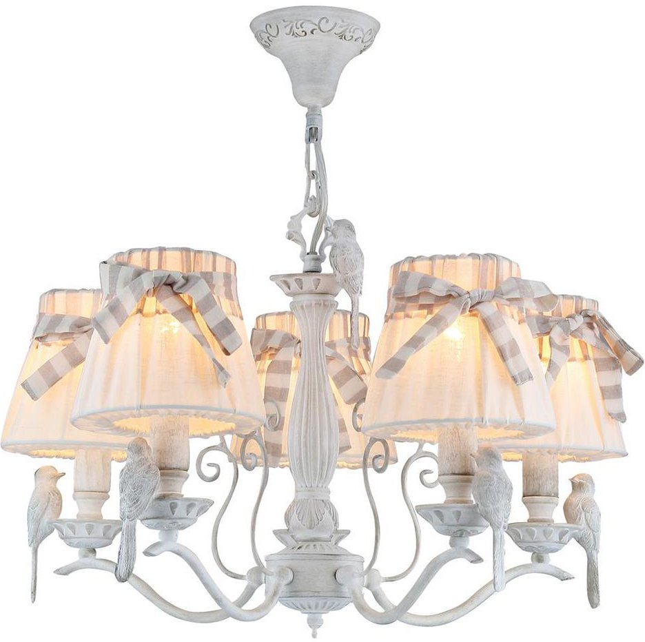 

Подвесная люстра Maytoni Elegant Bird ARM013-05-W