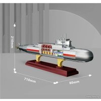 Конструктор Zhe Gao Military QJ5063 Подводная лодка Тип 092 Xia-Class