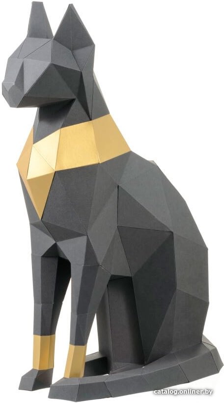 PaperCraft PAPERRAZ Кошка Бастет (серый)