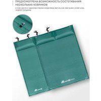 Самонадувающийся коврик RSP Outdoors Sunny 50 Double (зеленый)