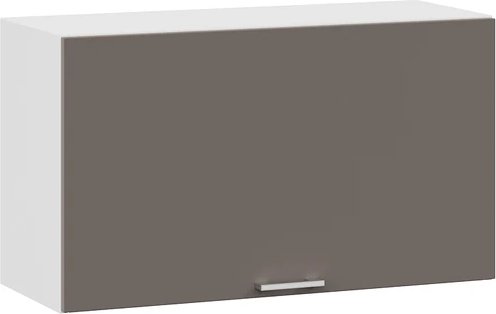 

Шкаф навесной Трия Габриэлла 1ВВ8Г с одной откидной дверью (белый/муссон)