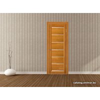 Межкомнатная дверь Vi Lario Премьер плюс ЧО (медовый орех)