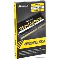 Оперативная память Corsair Vengeance 16GB DDR4 SODIMM PC4-19200 CMSX16GX4M1A2400