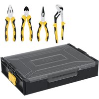 Набор пассатижей Deli DL1204 (4 предмета)