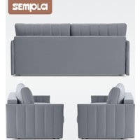 Диван Sempla Пекин (мора серый)
