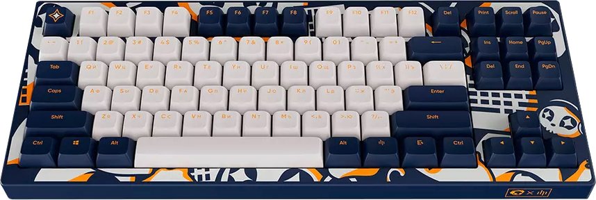 

Клавиатура Dark Project x Akko 5087 White (Akko Fairy Silent)