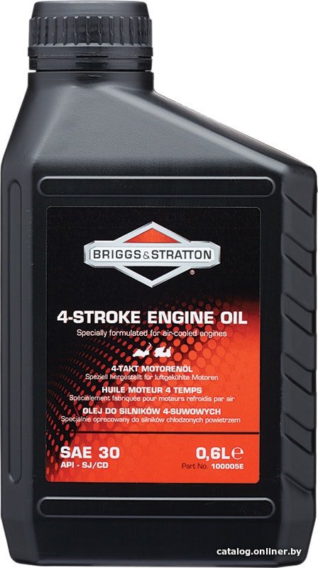 Моторное масло Briggs&Stratton 100005E SAE 30 0.6л