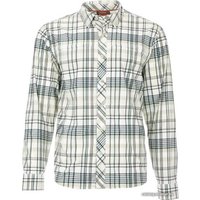 Рубашка Simms Stone Cold LS Shirt (L, pearl madras plaid)