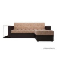 Угловой диван Мебель-АРС Атланта (кордрой бежевый)