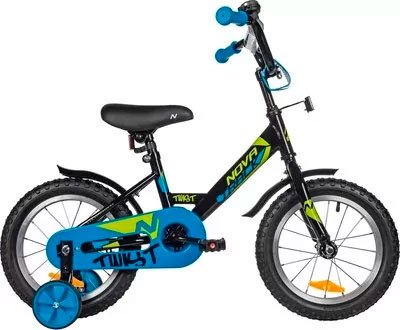 Детский велосипед Novatrack Twist 14 141TWIST. BK5 (синий)