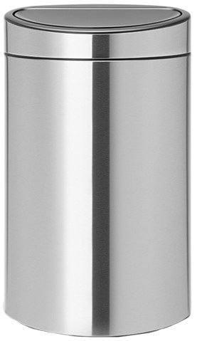 

Мусорное ведро Brabantia Touch Bin 40 л (стальной с защитой от отпечатков)