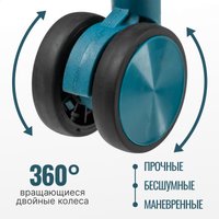 Чемодан-спиннер DoubleW Nexo (S, синий)