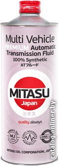 Трансмиссионное масло Mitasu MJ-328 PREMIUM MULTI VEHICLE ATF 100% Synthetic 1л