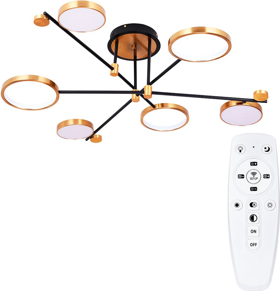 

Люстра средней высоты Arte Lamp Holly A1364PL-6PB