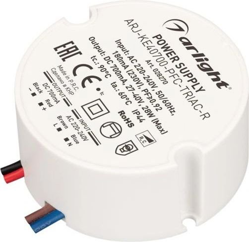 

Блок питания Arlight ARJ-KE40700-PFC-TRIAC-R 028270