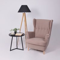 Торшер AksHome Wemba E27 (черный)