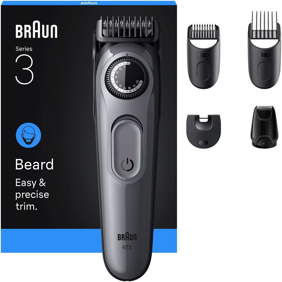 Триммер для бороды и усов Braun BT3560