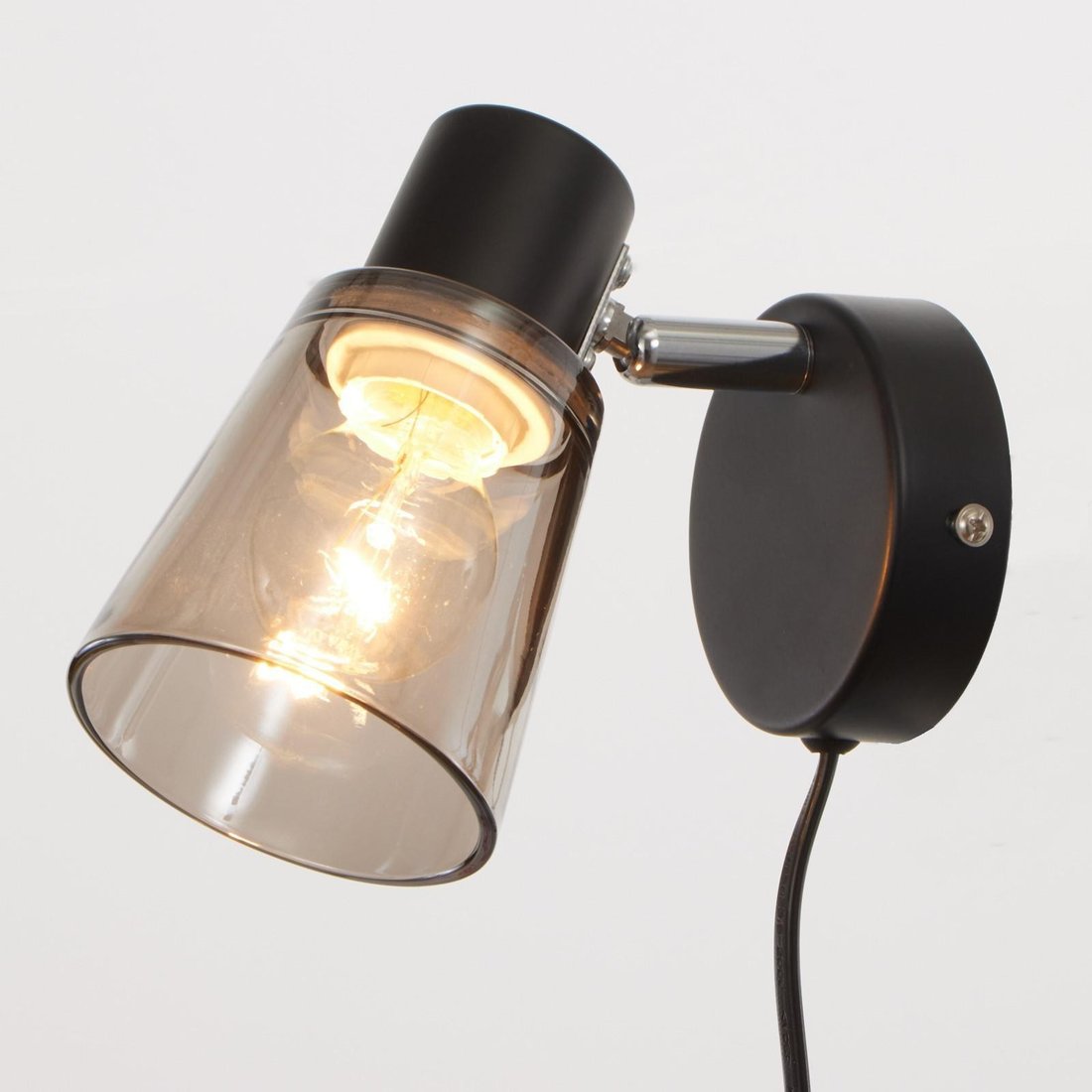 

Бра BayerLux 59393/1 5169288 (черный/хром)