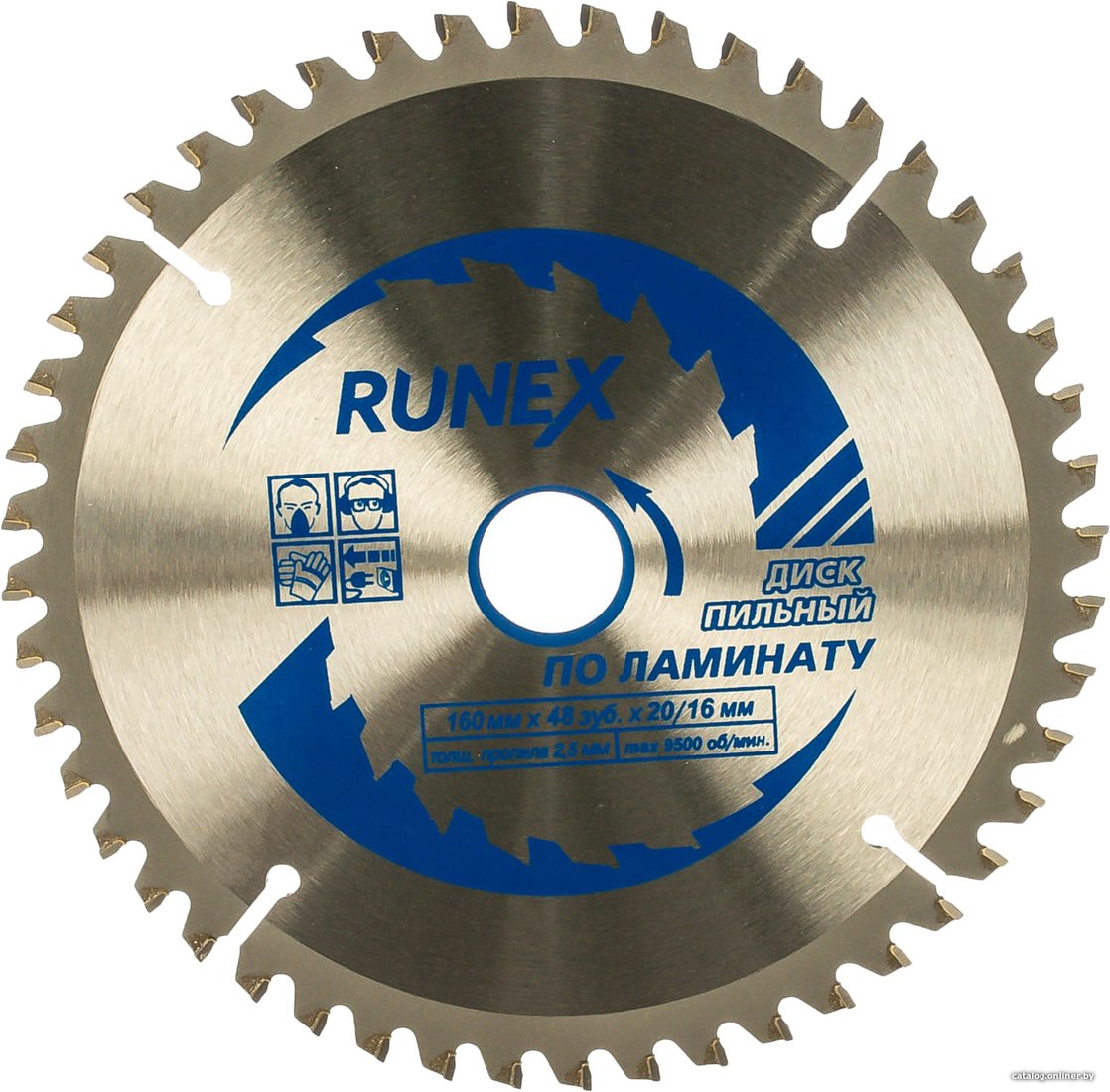 Пильный диск Runex 160х20/16 мм Z48 552001
