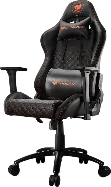 

Игровое (геймерское) кресло Cougar Rampart (черный)