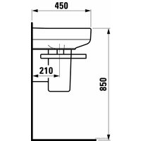 Умывальник Laufen FORM 810673 60x45