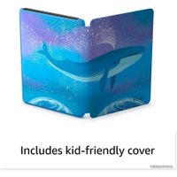 Электронная книга Amazon Kindle Kids 2022 (синий, с обложкой Space Whale)