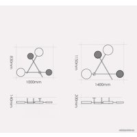 Бра ImperiumLoft Dots-201 101537-26