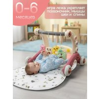 Каталка Bubago Buzzle BG 184-1 (коралловый)