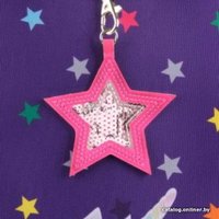 Школьный рюкзак Mike&Mar Единорог (фиолетовый/малиновый кант)