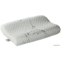 Ортопедическая подушка Familytex ППУМ с памятью формы (50x33x8/11, бамбук)