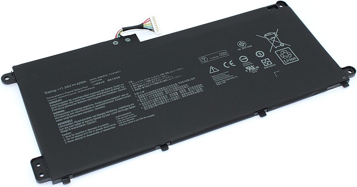 

Аккумуляторы для ноутбуков ASUS C31N1845
