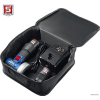 Угловая шлифмашина Зубр Профессионал AB-76-22 (с 2-мя АКБ, сумка)