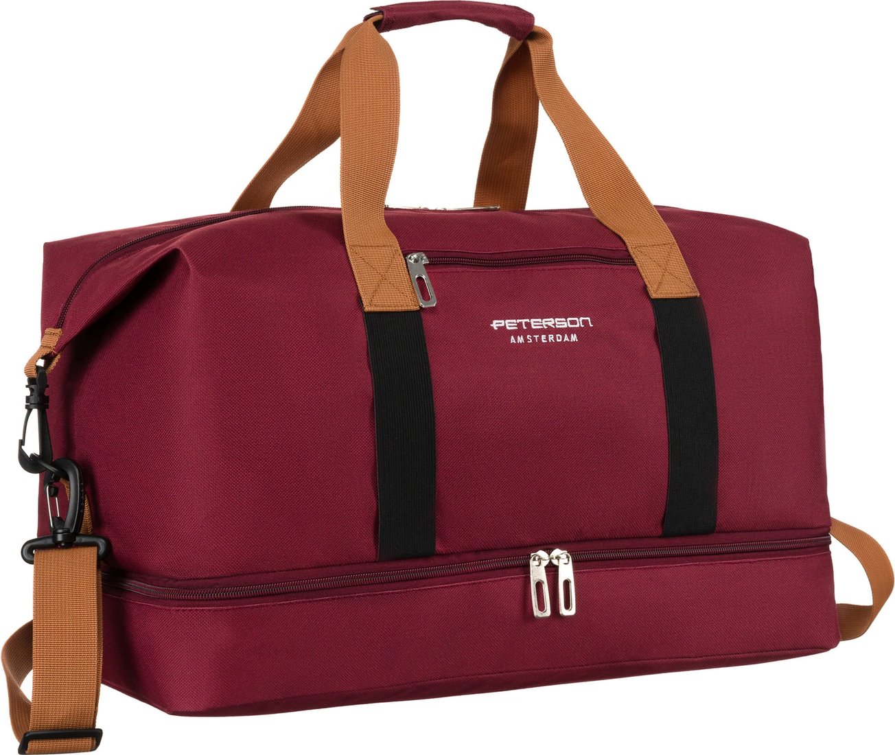 

Сумка на тележку Peterson PTN 23145 (бургунди)