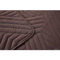 Набор текстиля для спальни Sofi De MarkO Мориц 230х250 Пок-МЦ-шк-230х250 (шоколадный)
