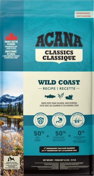 

Сухой корм для собак Acana Wild Coast 14.5 кг