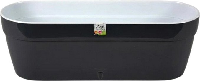 

Вазон Santino Asti 500 AST500ANT/WHT (антрацит/белый)