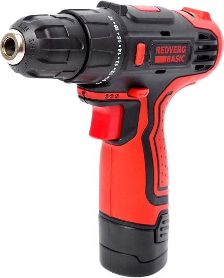 

Дрель-шуруповерт RedVerg Basic SD10L/1 (с 1-им АКБ)