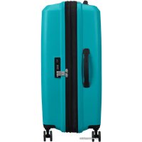 Чемодан-спиннер American Tourister Aerostep Turquoise Tonic 67 см